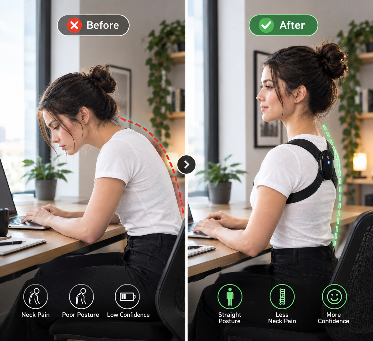 Smart Posture Support Belt