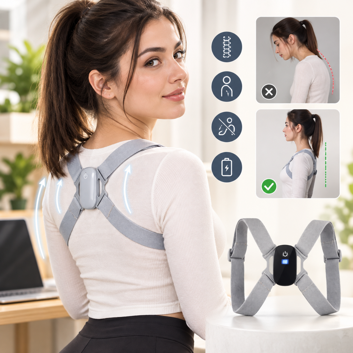 Smart Posture Support Belt